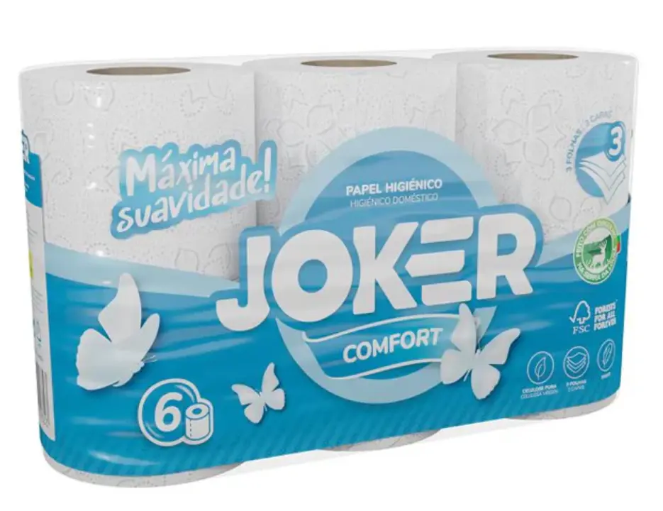 Papel higiénico 3 capas - 6 rollos